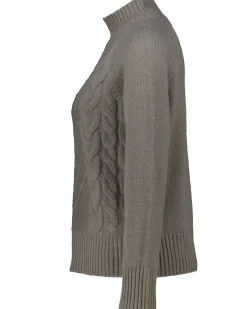 Damen Strickpullover aus Wolle mit Kaschmir