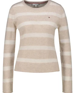 Damen Strickpullover aus Wolle SOFT WOOL C-NK SWEATER