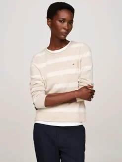 Damen Strickpullover aus Wolle SOFT WOOL C-NK SWEATER