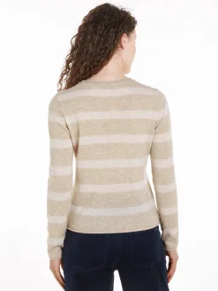 Damen Strickpullover aus Wolle SOFT WOOL C-NK SWEATER