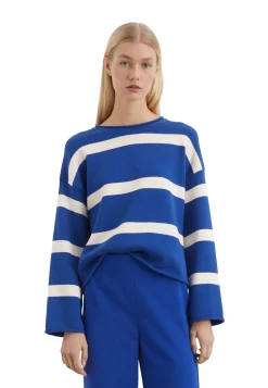 Damen Strickpullover aus Bio-Baumwolle Oversize Fit