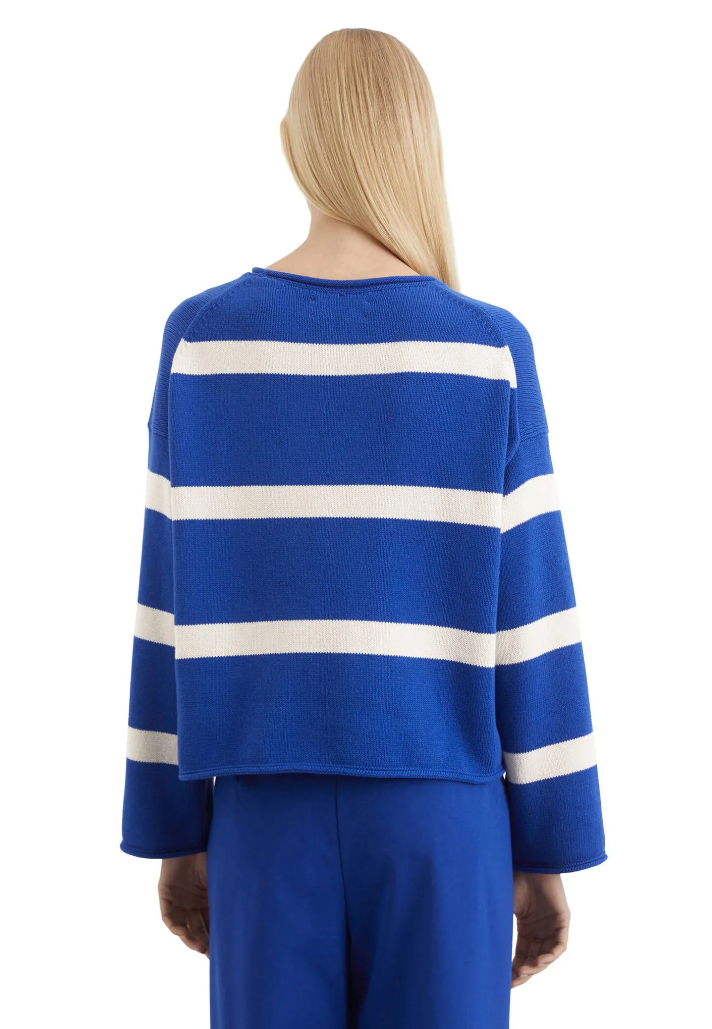 Damen Strickpullover aus Bio-Baumwolle Oversize Fit