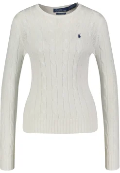 Damen Strickpullover aus Baumwolle