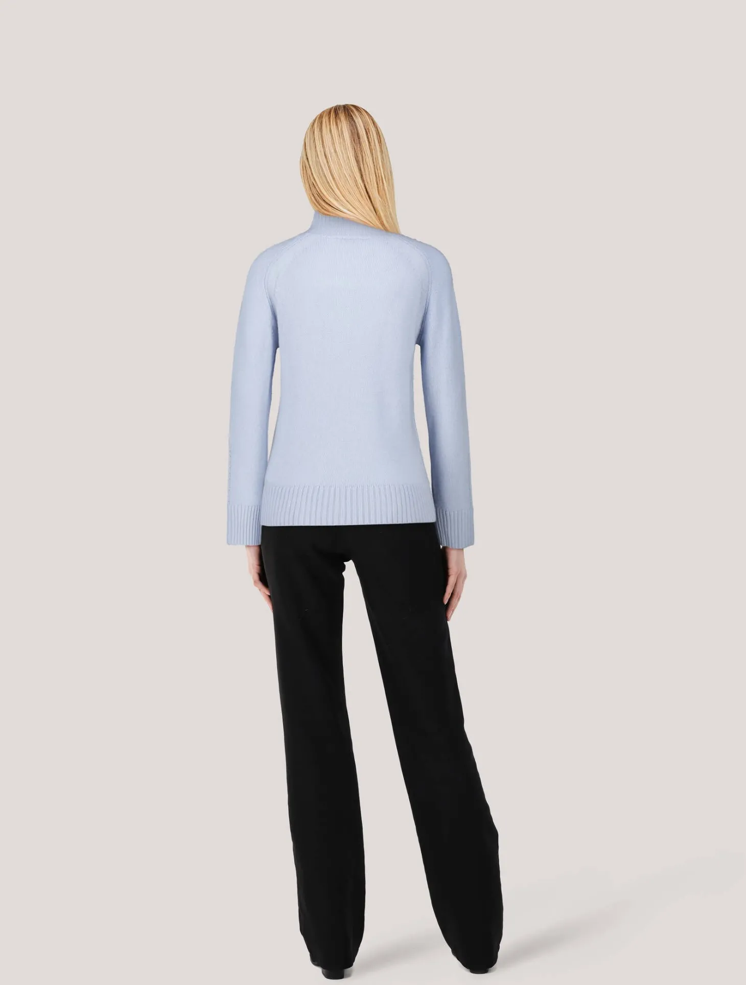 Damen Strickpullover aus Wolle mit Kaschmir