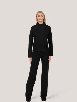 Damen Strickpullover aus Wolle mit Kaschmir