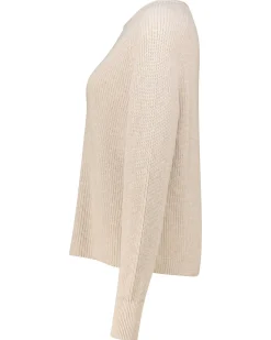 Damen Strickpullover aus Bio-Baumwolle Loose Fit