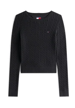 Damen Strickpullover aus Bio-Baumwolle TJW CABLE ESSENTIAL SWEATER