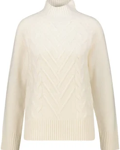 Damen Strickpullover aus Wolle mit Kaschmir