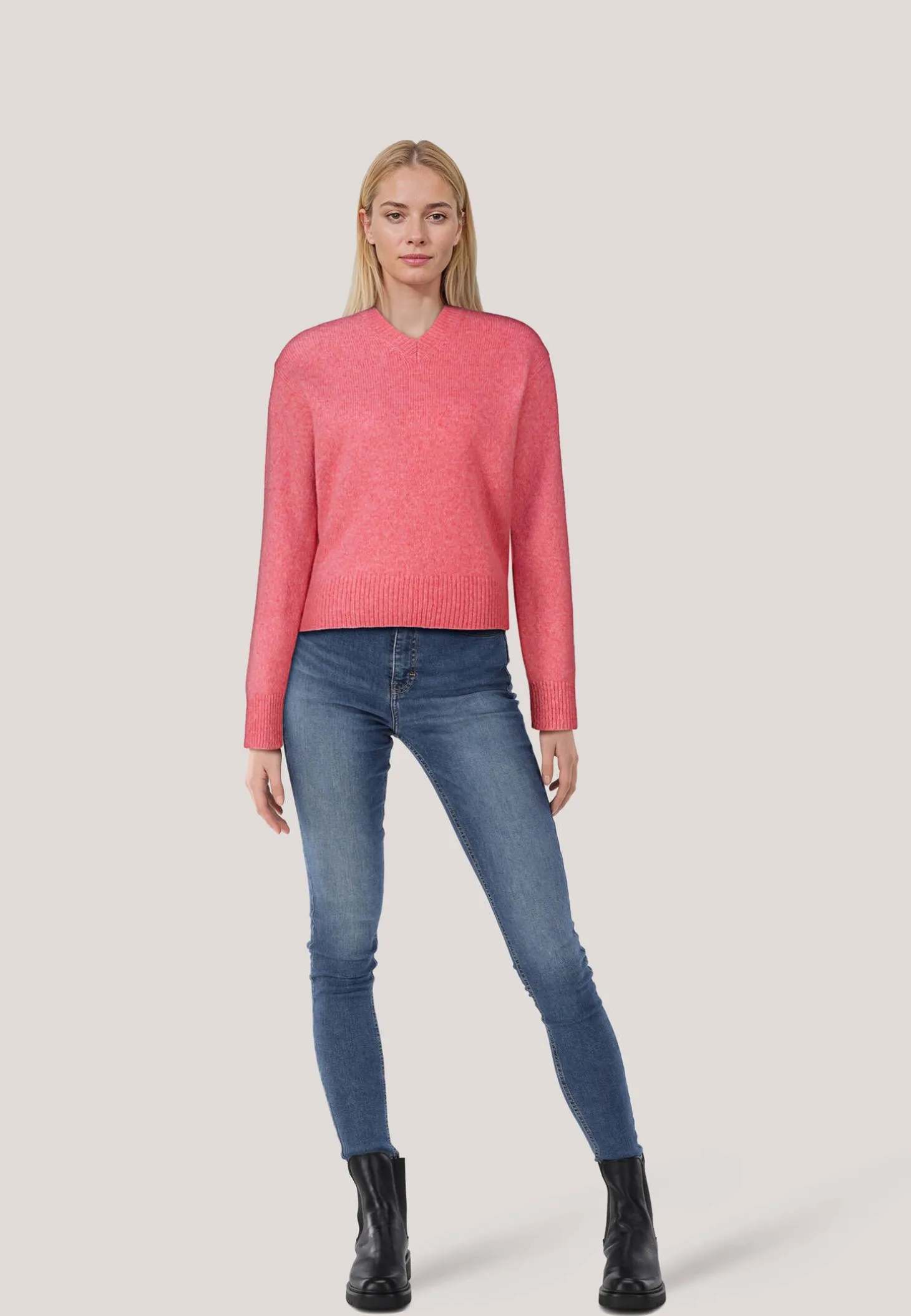 Damen Strickpullover mit Wolle SOLANU