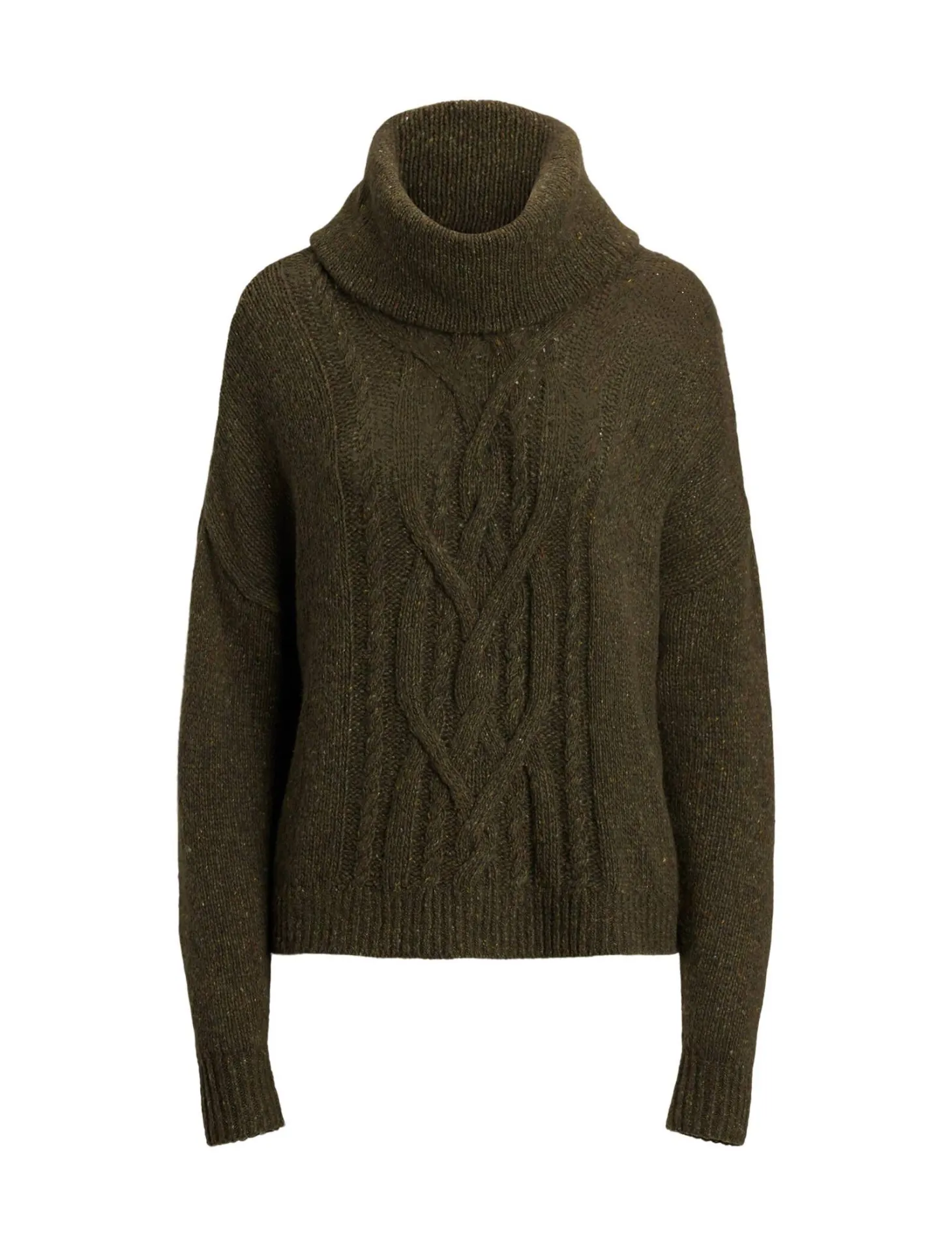 Damen Strickpullover mit Rollkragen