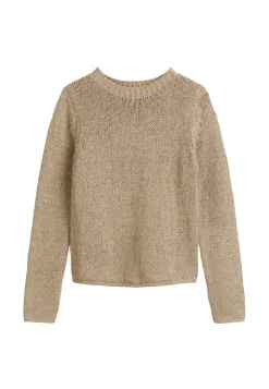 Damen Strickpullover mit Bio-Baumwolle Slim Fit