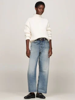 Damen Strickpullover mit Recycling-Wolle