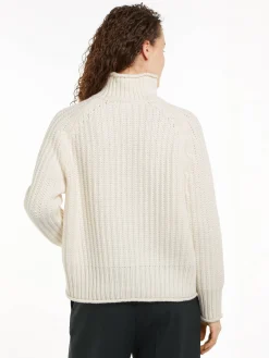 Damen Strickpullover mit Recycling-Wolle