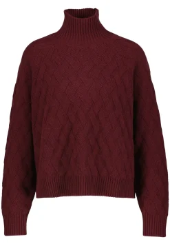 Damen Strickpullover mit Wolle und Kaschmir