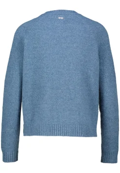 Damen Strickpullover mit Alpaka FEBISAN Regular Fit