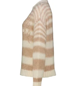 Damen Strickpullover mit Wolle und Mohair