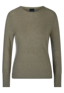 Damen Strickpullover mit Wolle Slim Fit