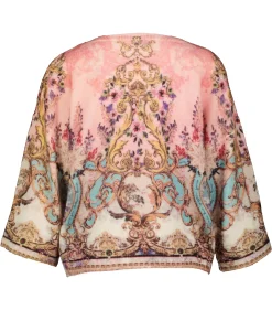 Damen Strickpullover ORNAMENT aus Wolle mit Kaschmir Boxy Fit