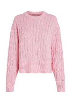 Damen Strickpullover SOFT COTTON CABLE