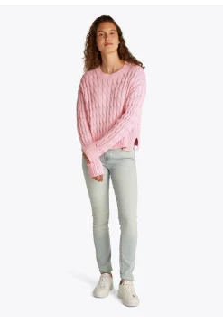 Damen Strickpullover SOFT COTTON CABLE