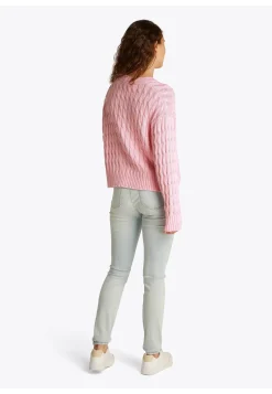 Damen Strickpullover SOFT COTTON CABLE