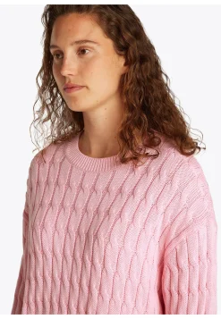 Damen Strickpullover SOFT COTTON CABLE
