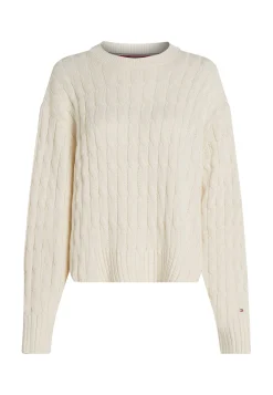 Damen Strickpullover SOFT COTTON CABLE