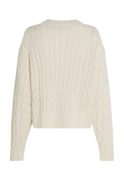 Damen Strickpullover SOFT COTTON CABLE