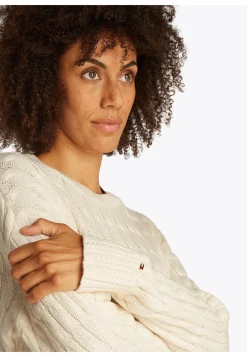 Damen Strickpullover SOFT COTTON CABLE