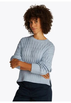 Damen Strickpullover SOFT COTTON CABLE