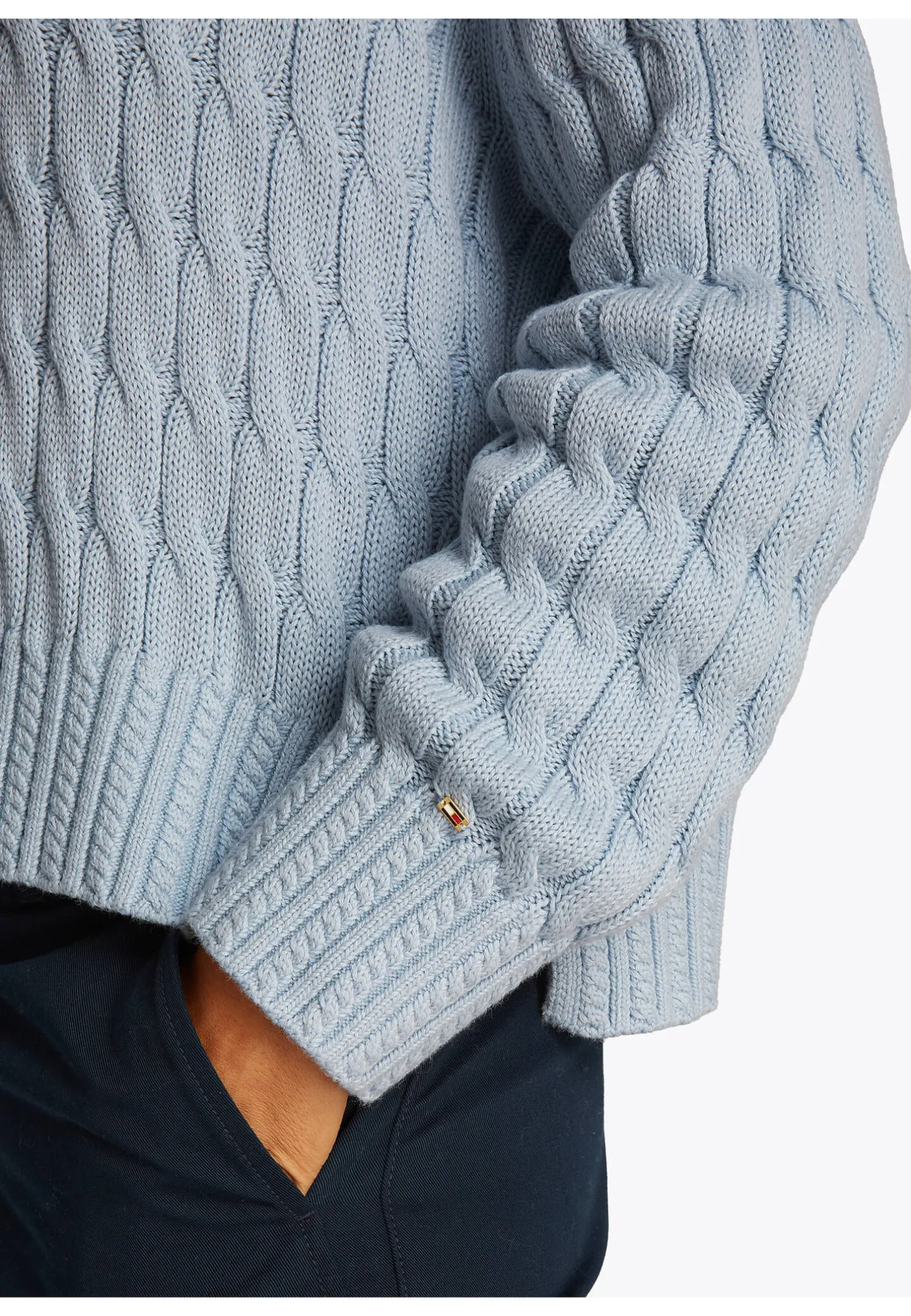 Damen Strickpullover SOFT COTTON CABLE