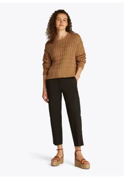Damen Strickpullover SOFT COTTON CABLE