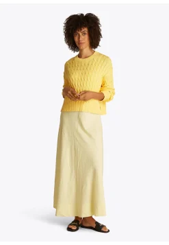 Damen Strickpullover SOFT COTTON CABLE