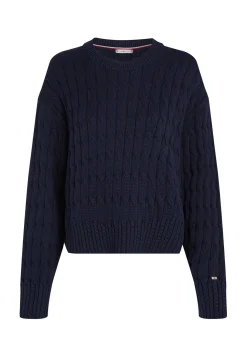 Damen Strickpullover SOFT COTTON CABLE