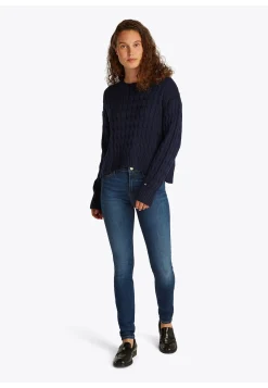 Damen Strickpullover SOFT COTTON CABLE