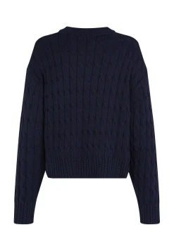 Damen Strickpullover SOFT COTTON CABLE