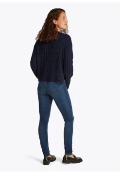 Damen Strickpullover SOFT COTTON CABLE