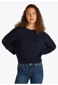 Damen Strickpullover SOFT COTTON CABLE
