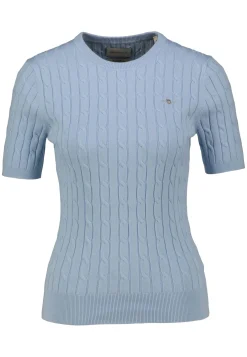 Damen Strickpullover STRETCH COTTON CABLE Slim Fit