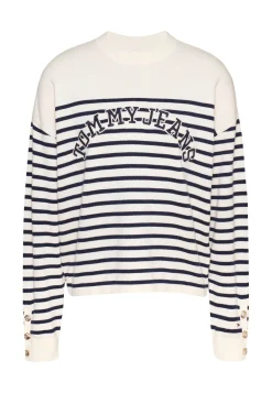 Damen Strickpullover TJW STRIPE VARSITY SWEATER