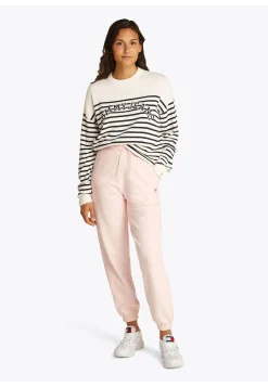 Damen Strickpullover TJW STRIPE VARSITY SWEATER