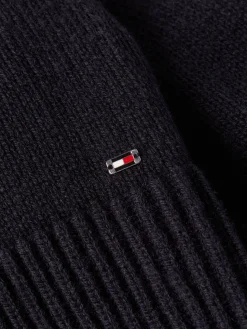 Damen Strickpullover WOOL BLEND MOCK-NK SWEATER