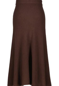 Damen Strickrock aus Wolle und Kaschmir