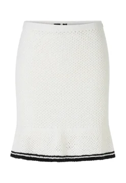 Damen Strickrock mit Schurwolle