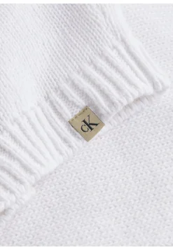 Damen Stricktop aus Baumwoll-Leinenmix Relaxed Fit