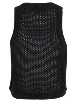 Damen Stricktop aus Bio-Baumwolle TJW OPEN STITCH FLAG TANK TOP