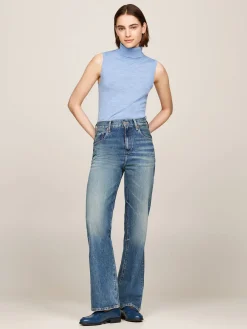 Damen Stricktop aus Merinowolle Slim Fit