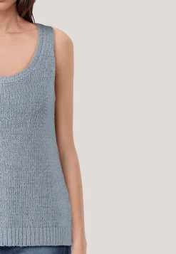 Damen Stricktop mit Baumwolle