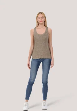 Damen Stricktop mit Baumwolle