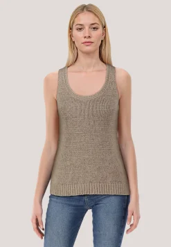 Damen Stricktop mit Baumwolle